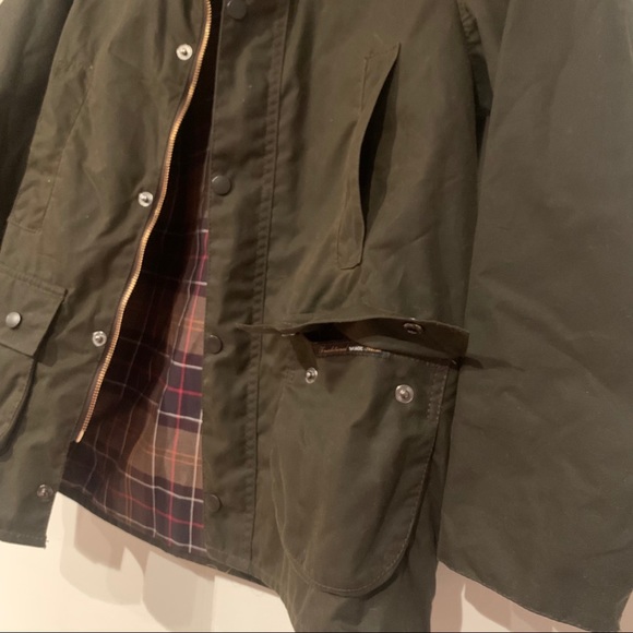 BARBOUR Women's Classic Bedale Wax Jacket sz.xL(p) - Picture 14 of 16
